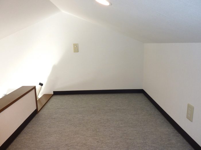 ロフトスペース!ベッド替わりにもなりますよ